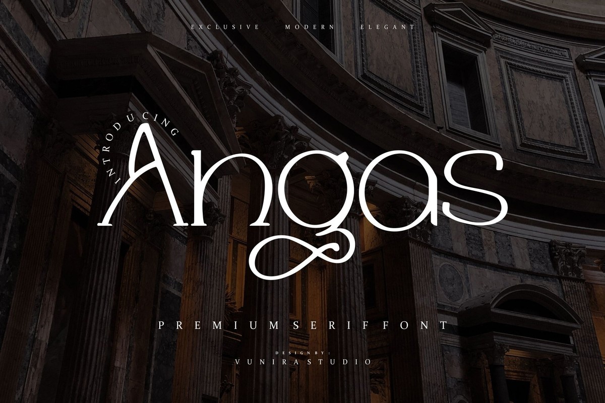 Angas Font