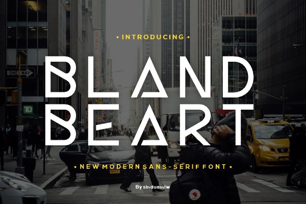 Bland Beart Font