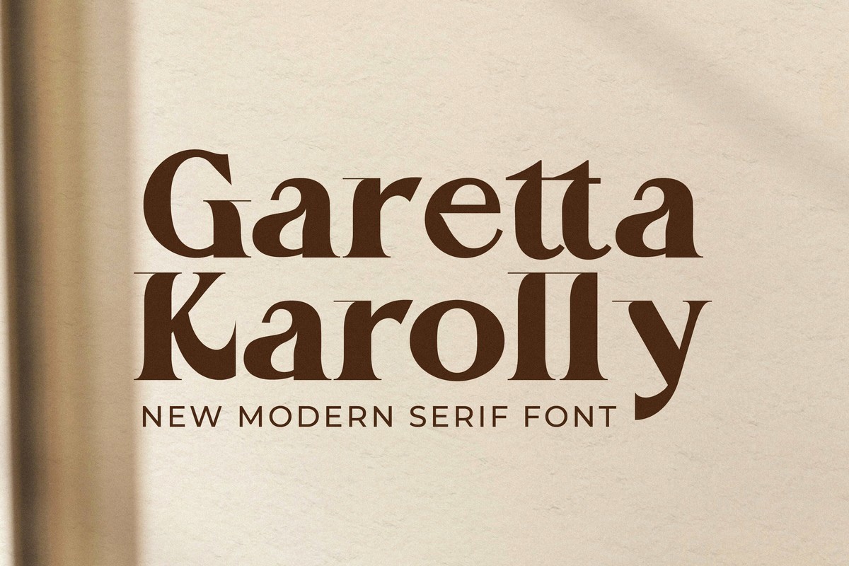 Garetta Karolly Font