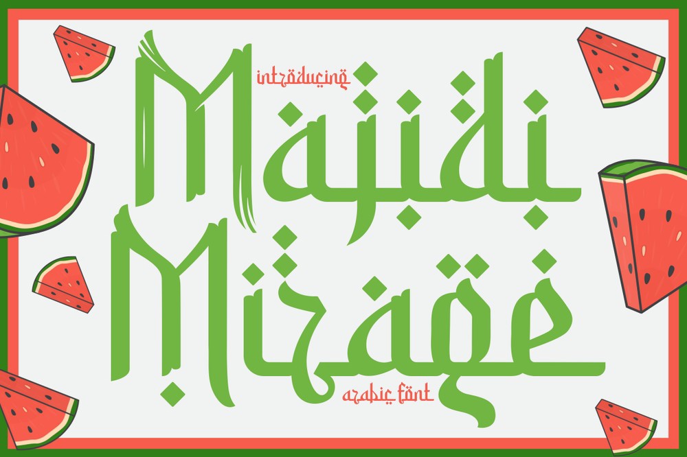 Majidi Mirage Font