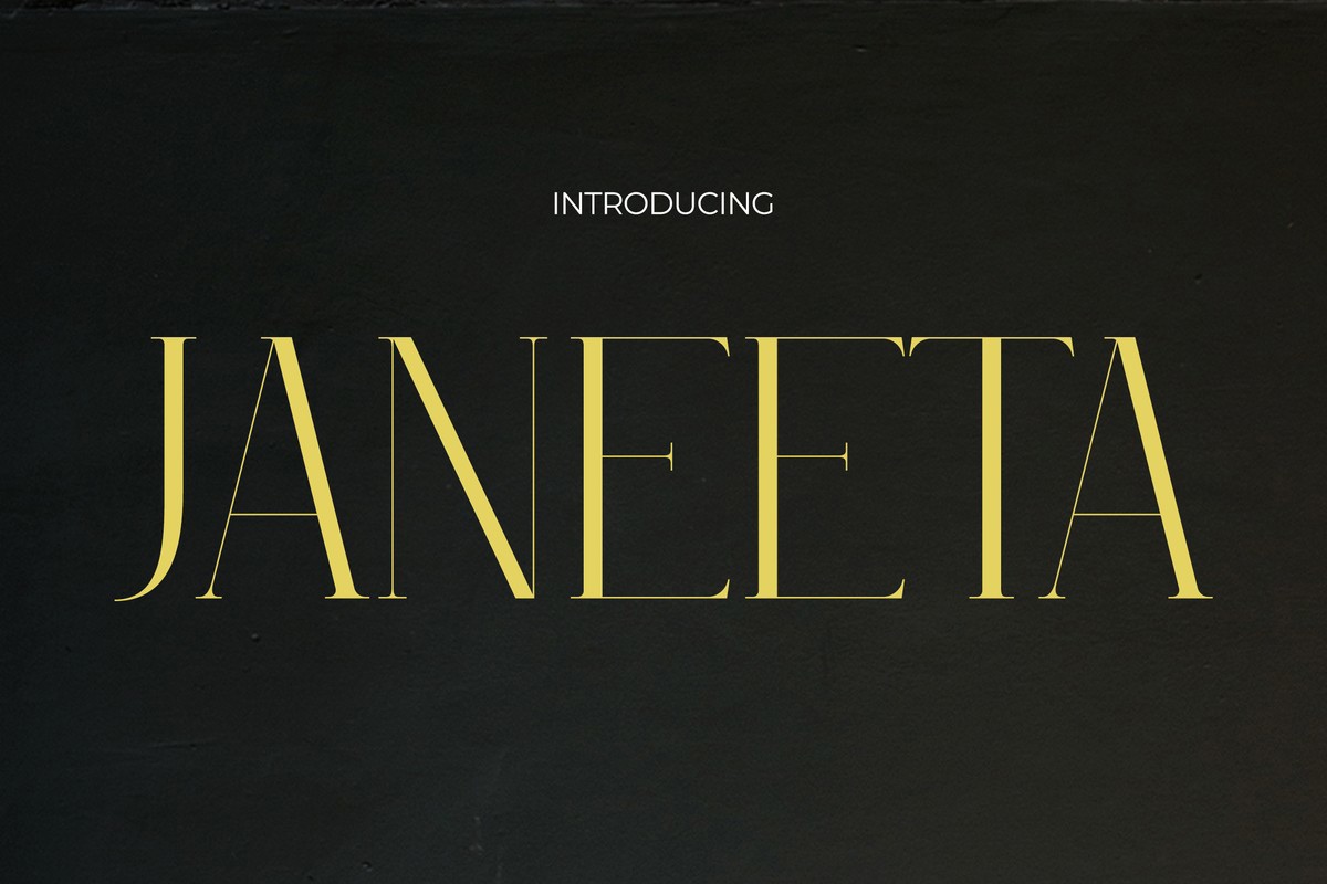 Janeeta Font