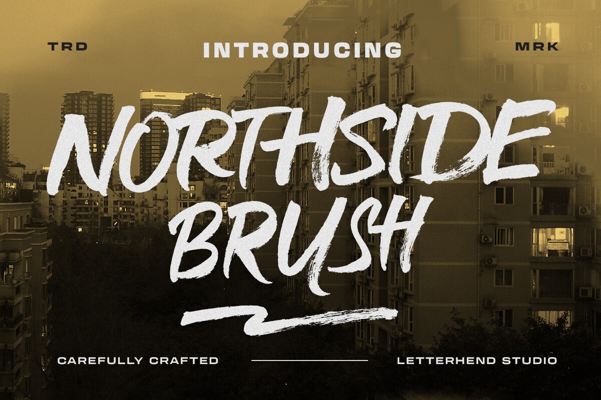 Northside Brush Font