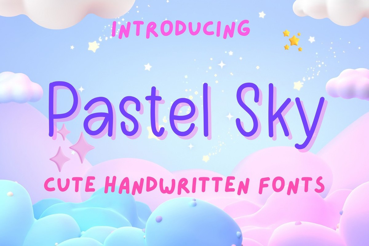 Pastel Sky Font