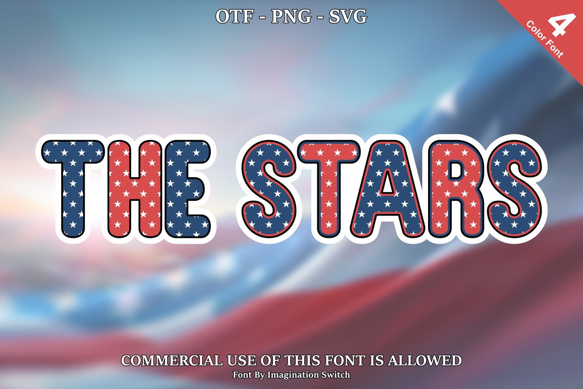 The Stars Font