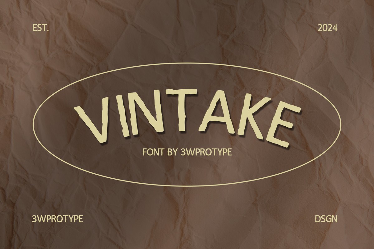 Vintake Font