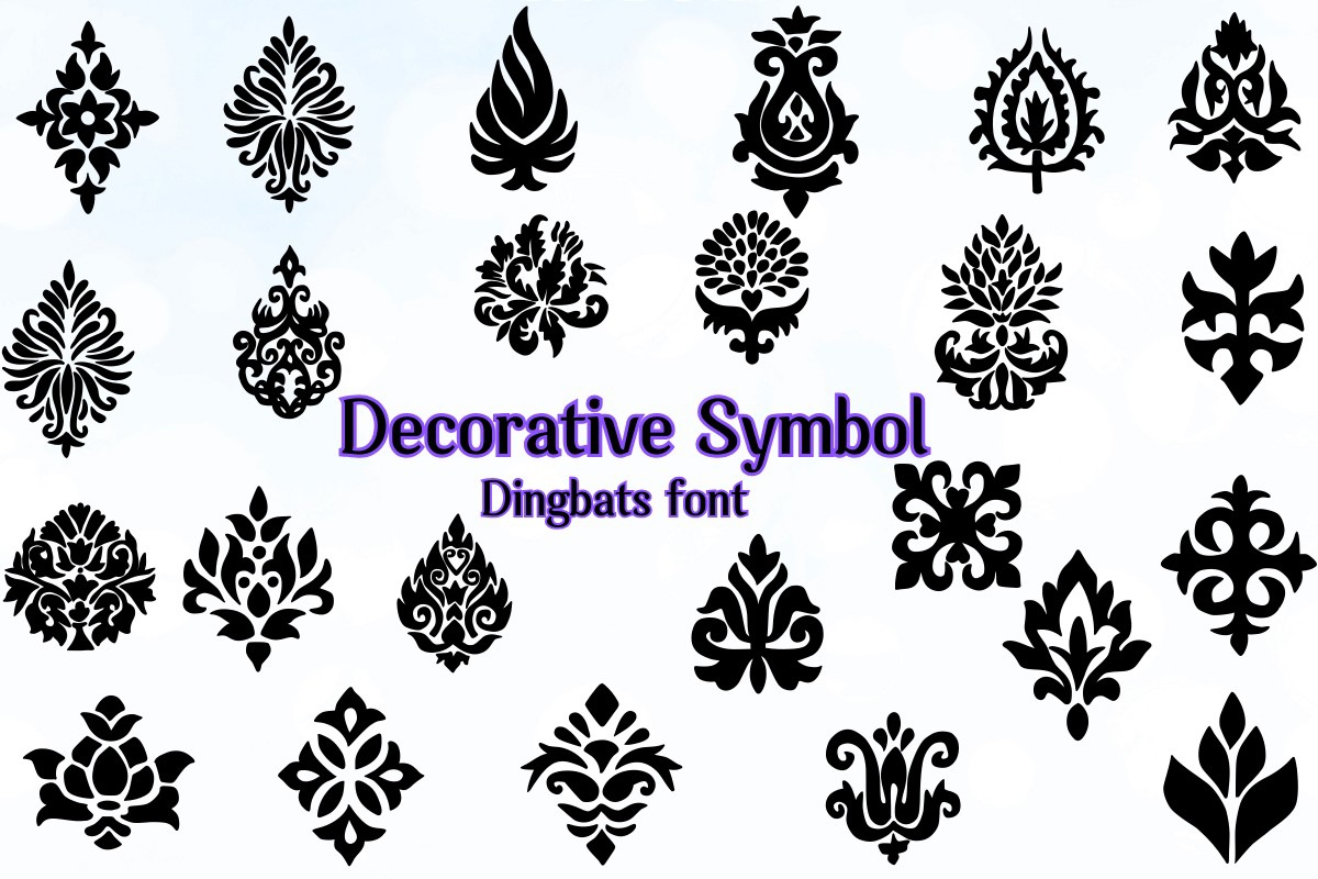 Decorative Symbol Font