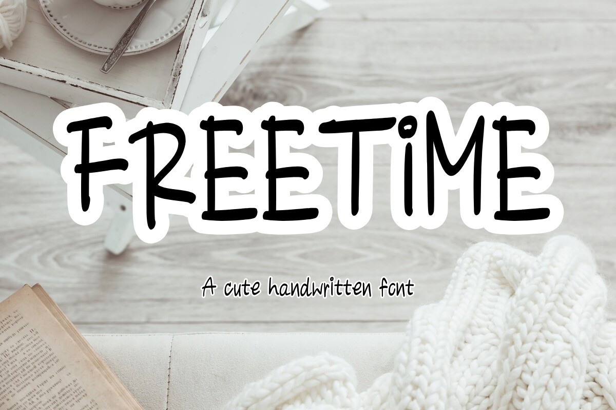 Free Time Font