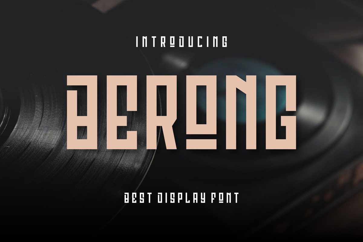 Berong Font