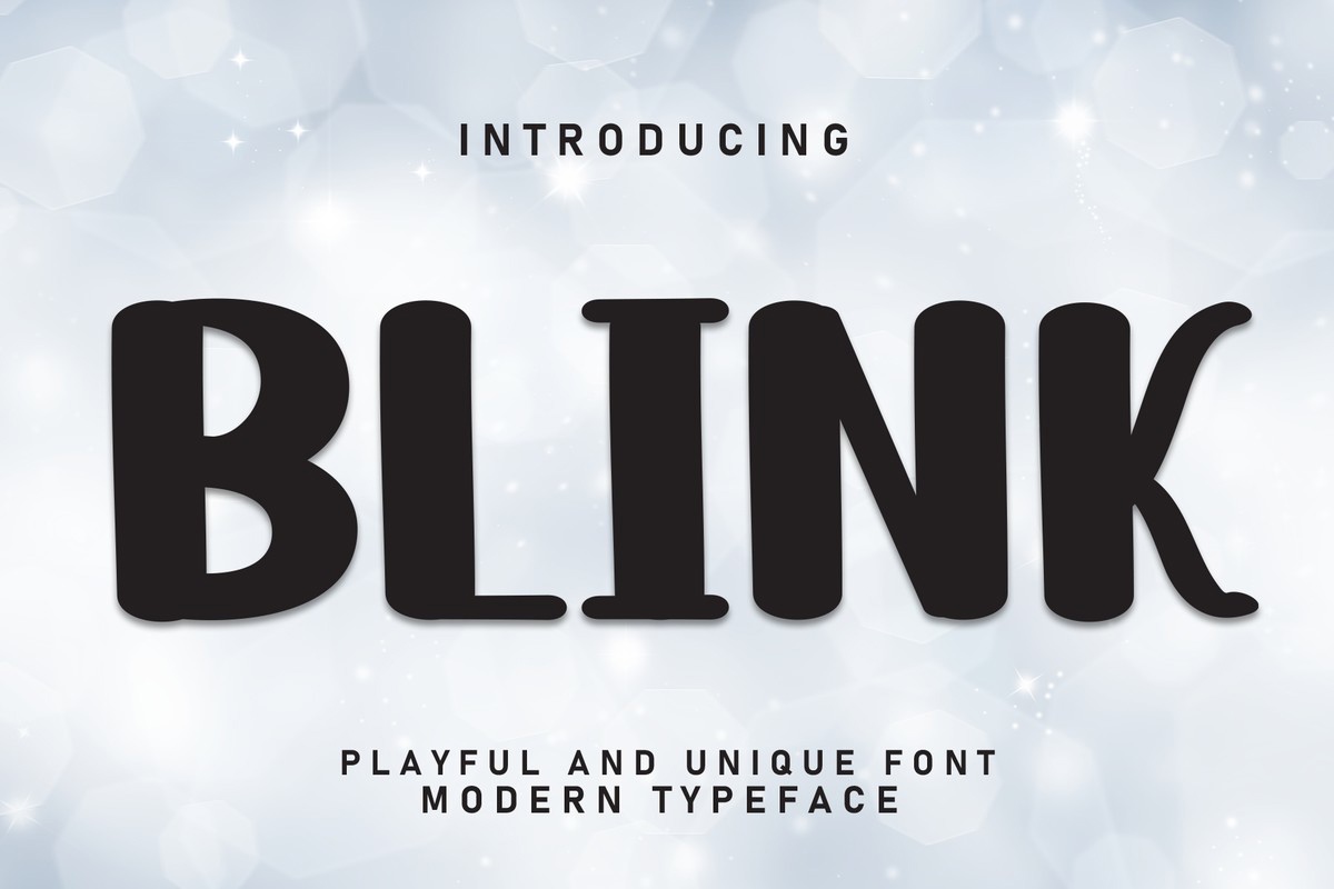 Blink Font