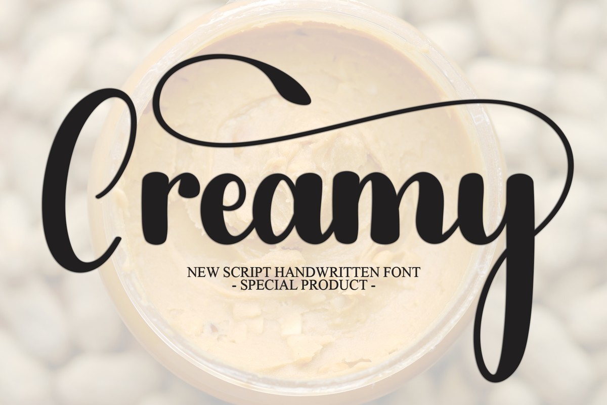 Creamy Font