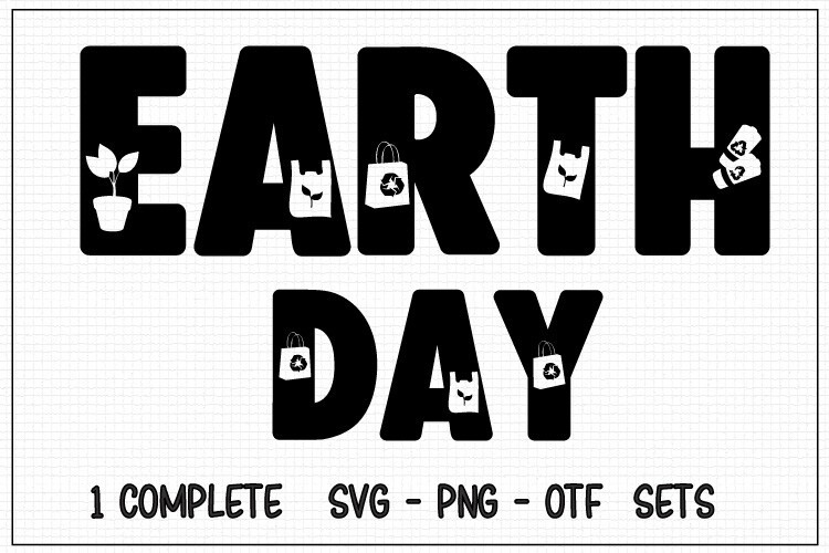 Earth Day Font