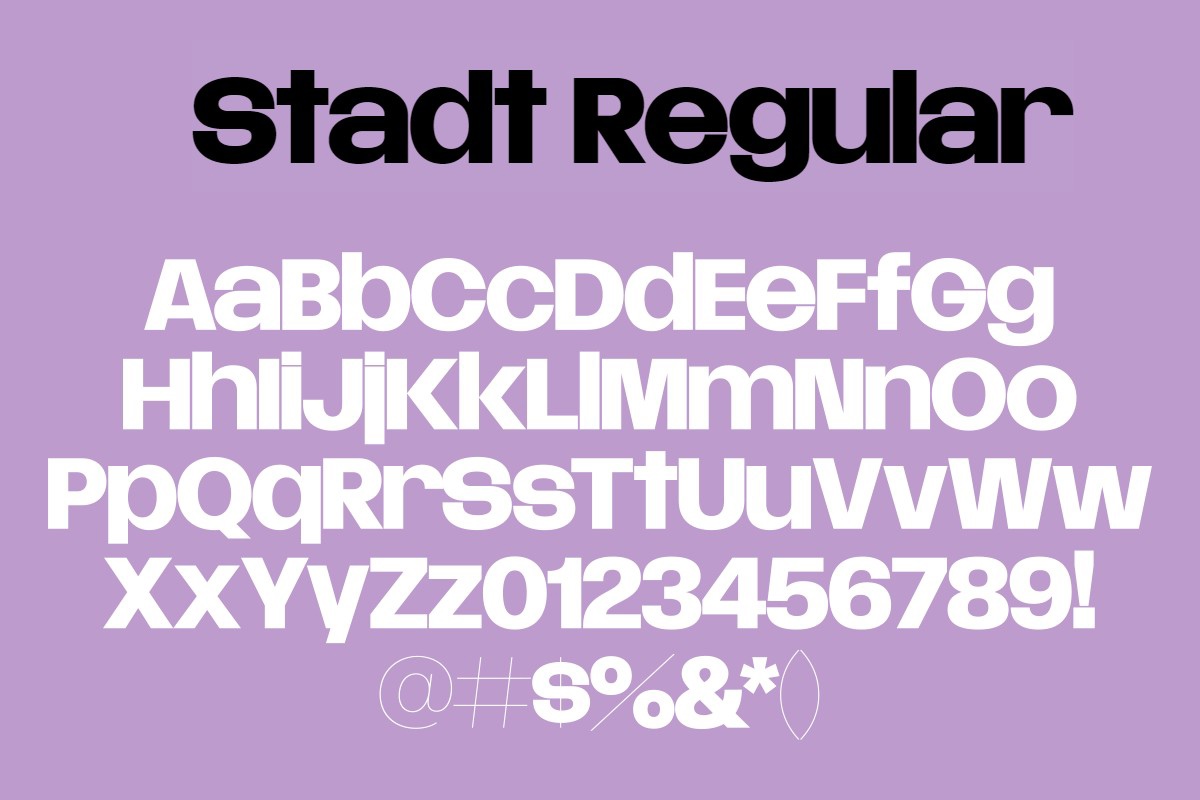 Stadt Font