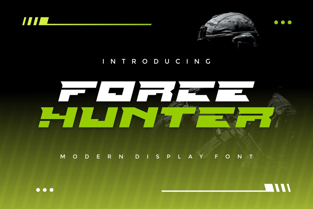 Force Hunter Font