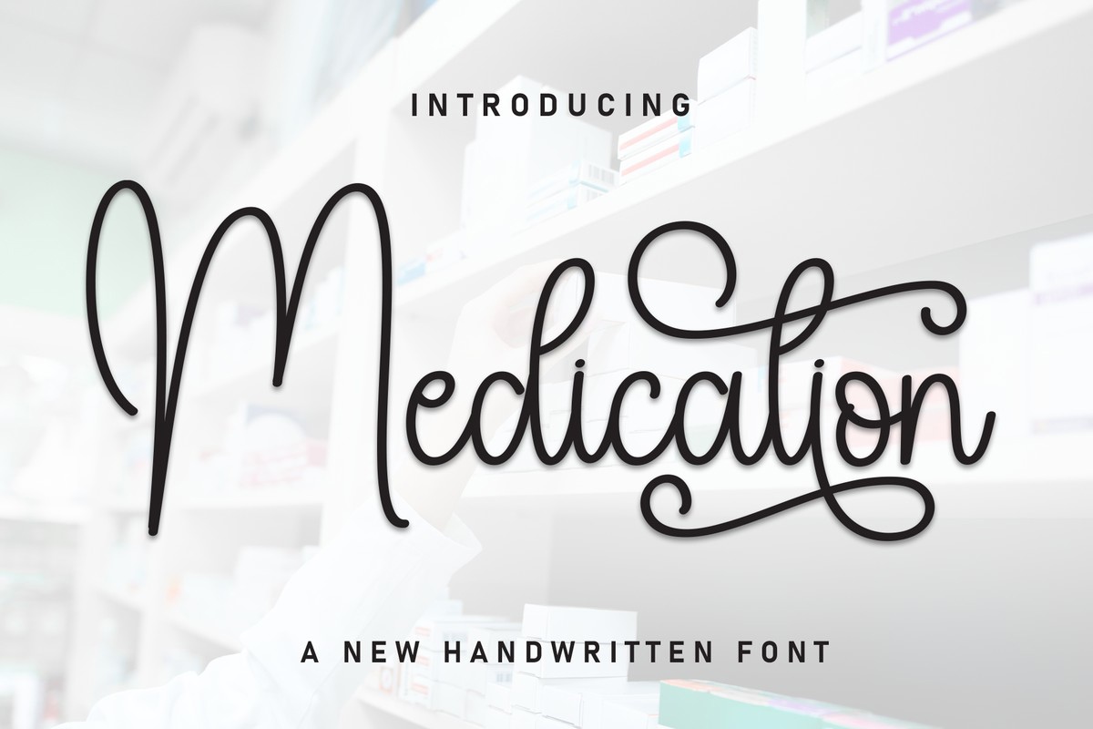 Medication Font