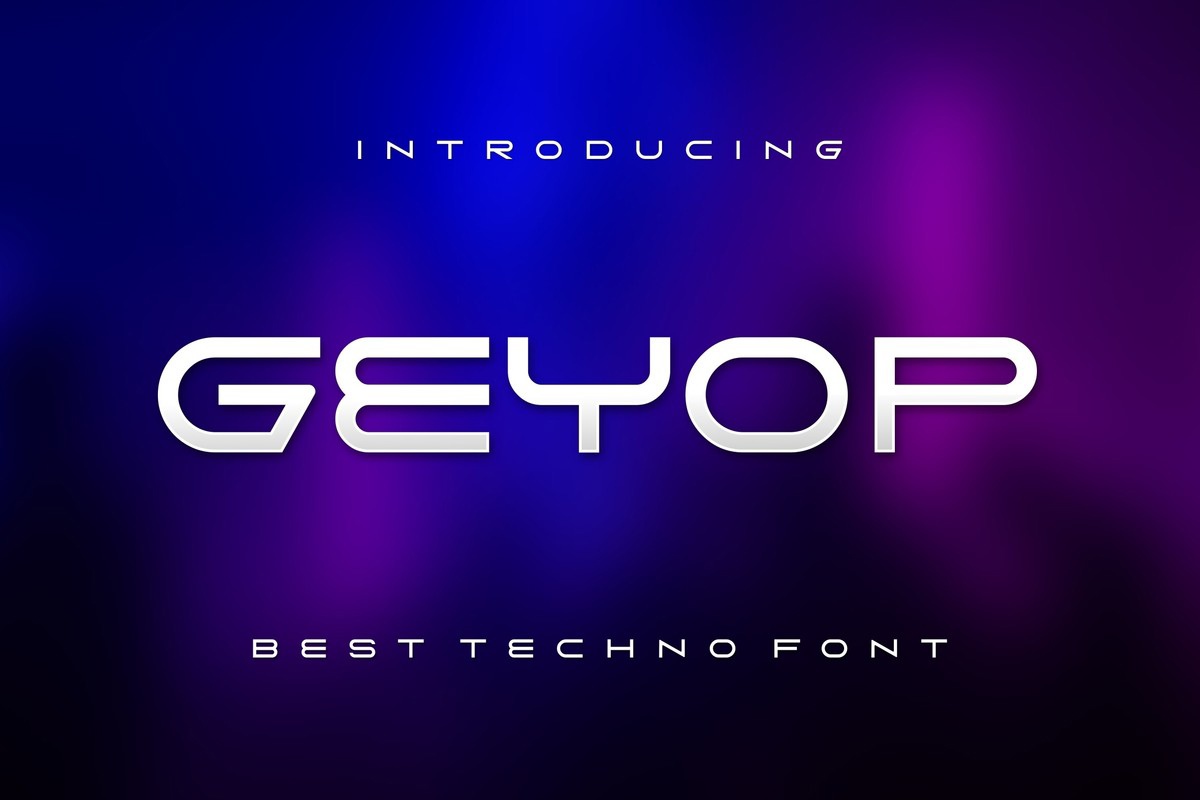 Geyop Font