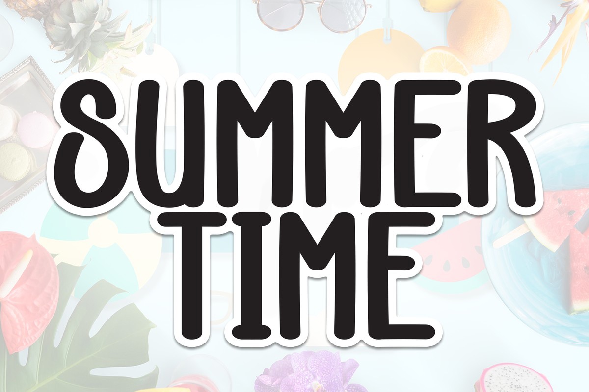 Summer Time Font