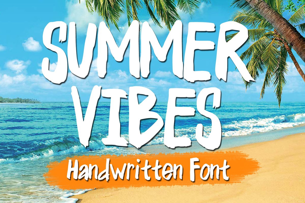 Summer Vibes Font