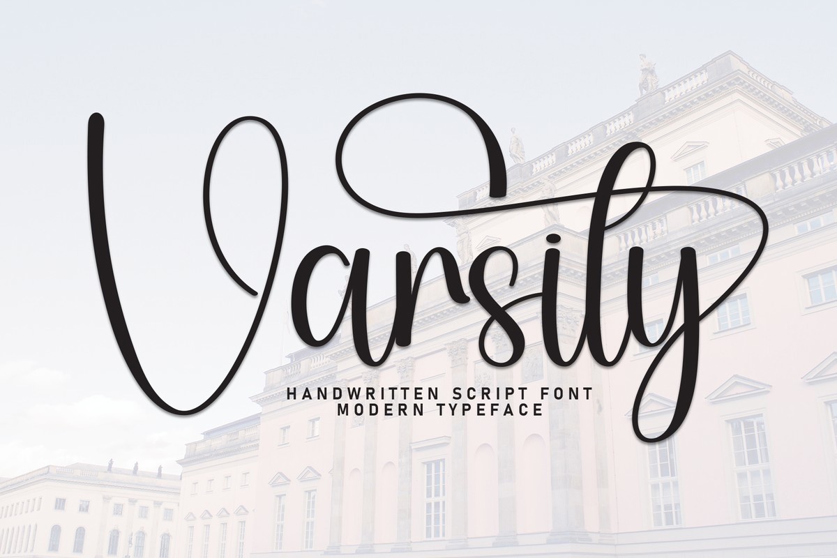 Varsity Font