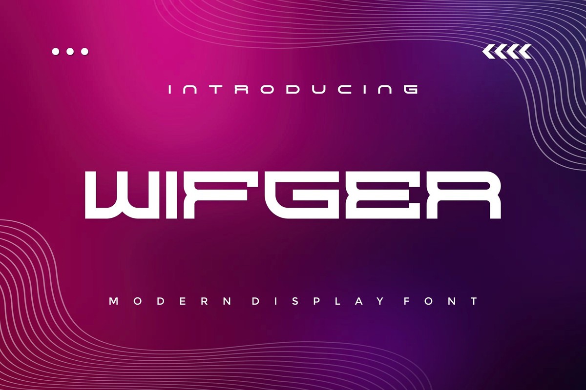 Wifger Font