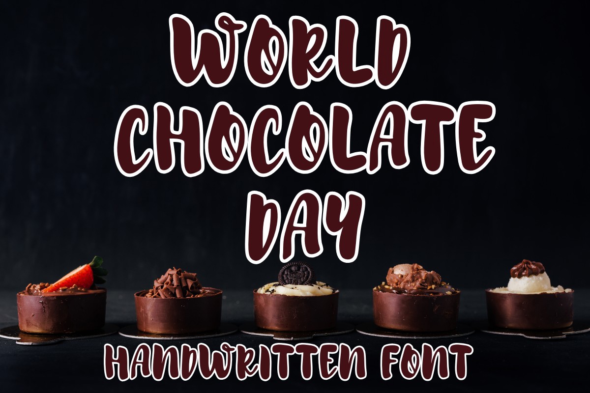 World Chocolate Day Font