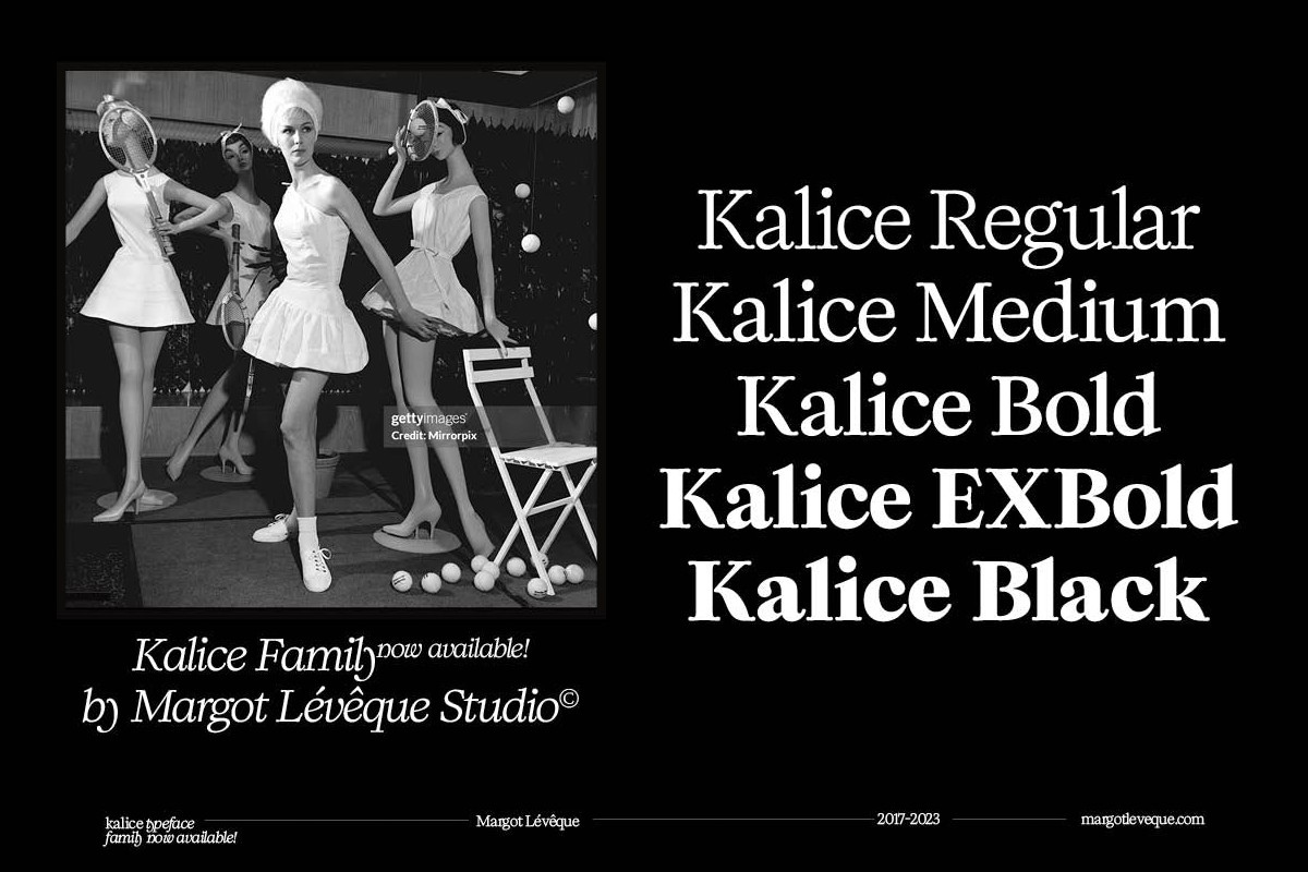 Kalice Font