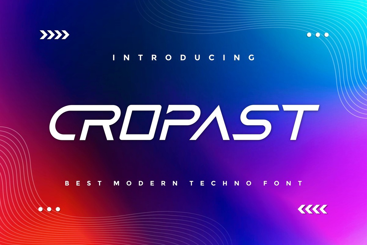 Cropast Font