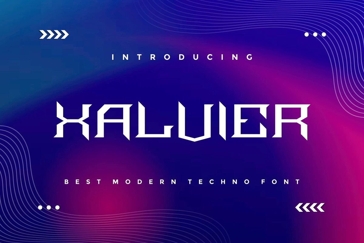 Xalvier Font