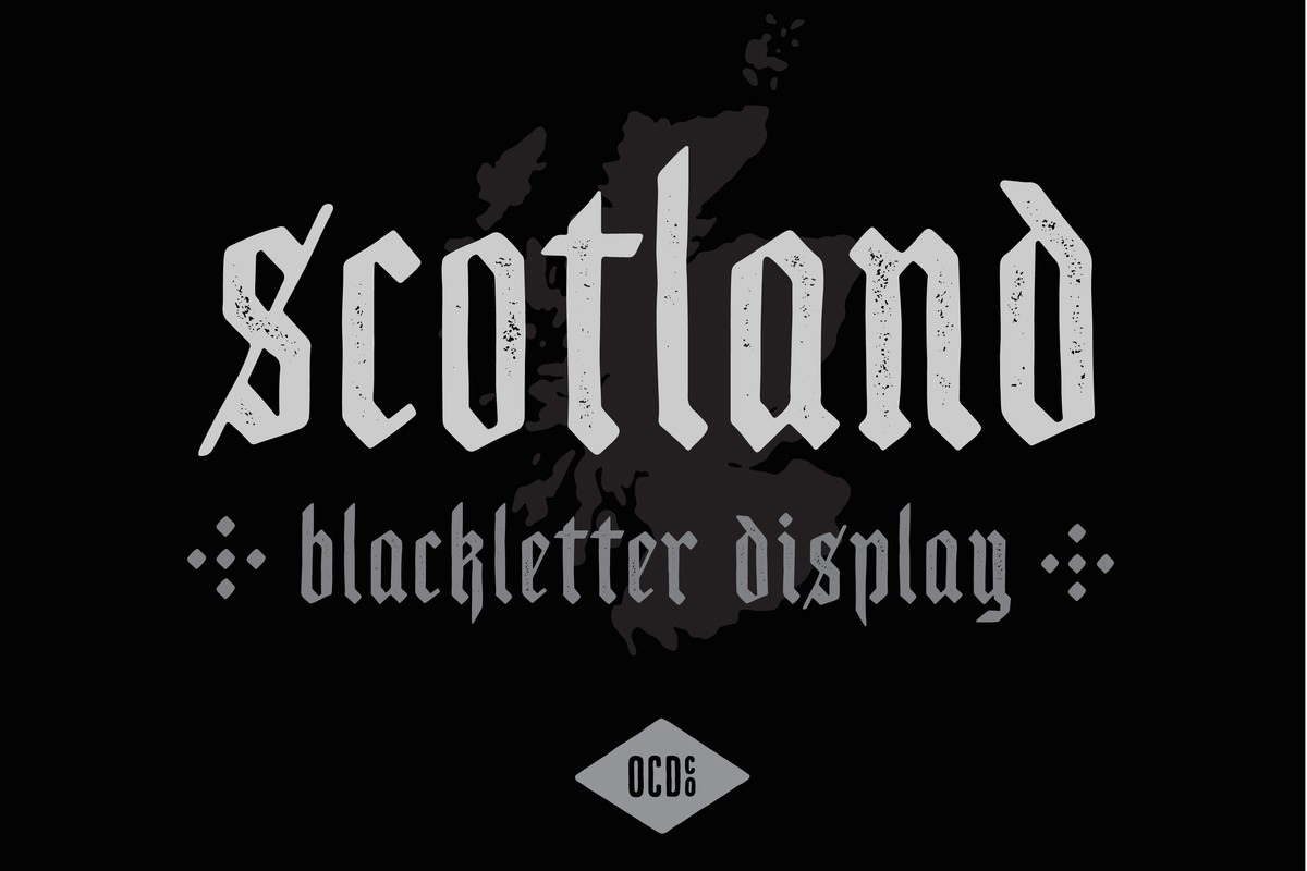 Scotland Font