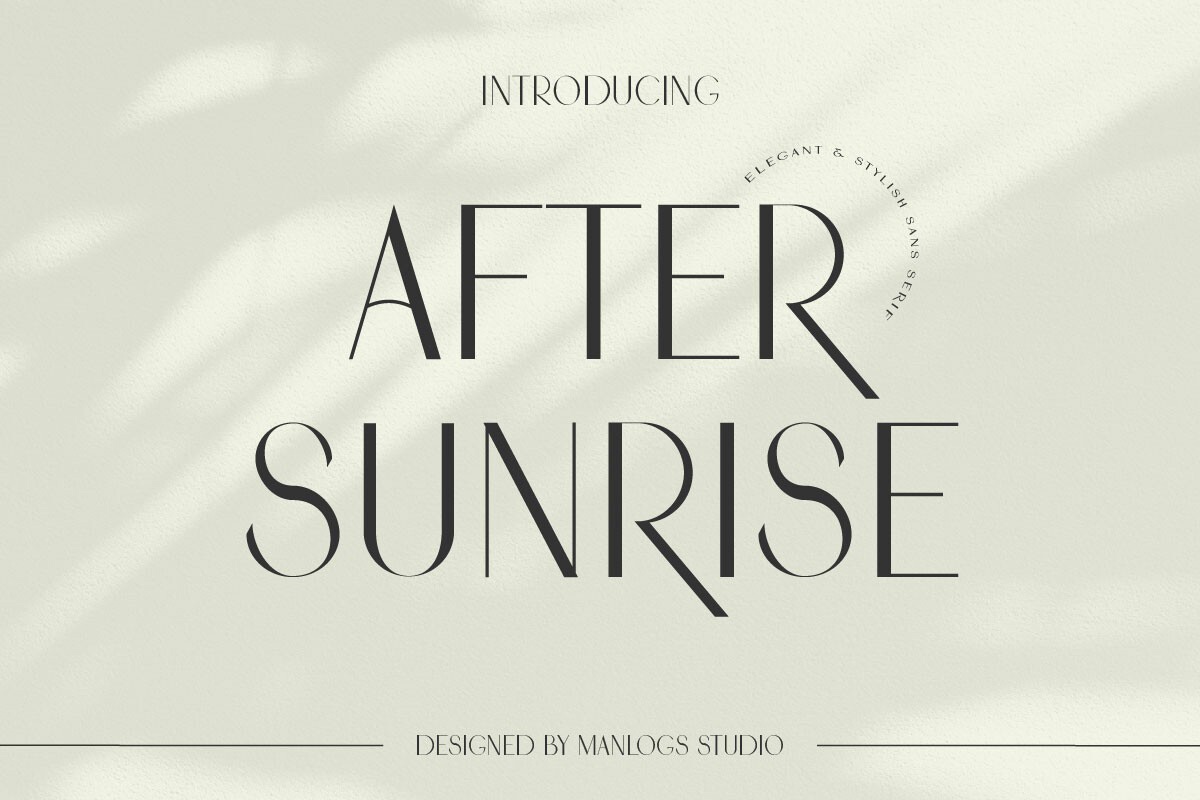 After Sunrise Font