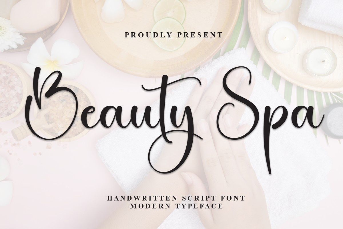 Beauty Spa Font