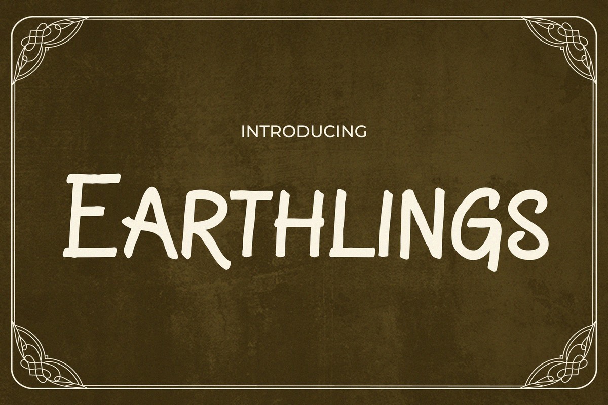 Earthlings Font