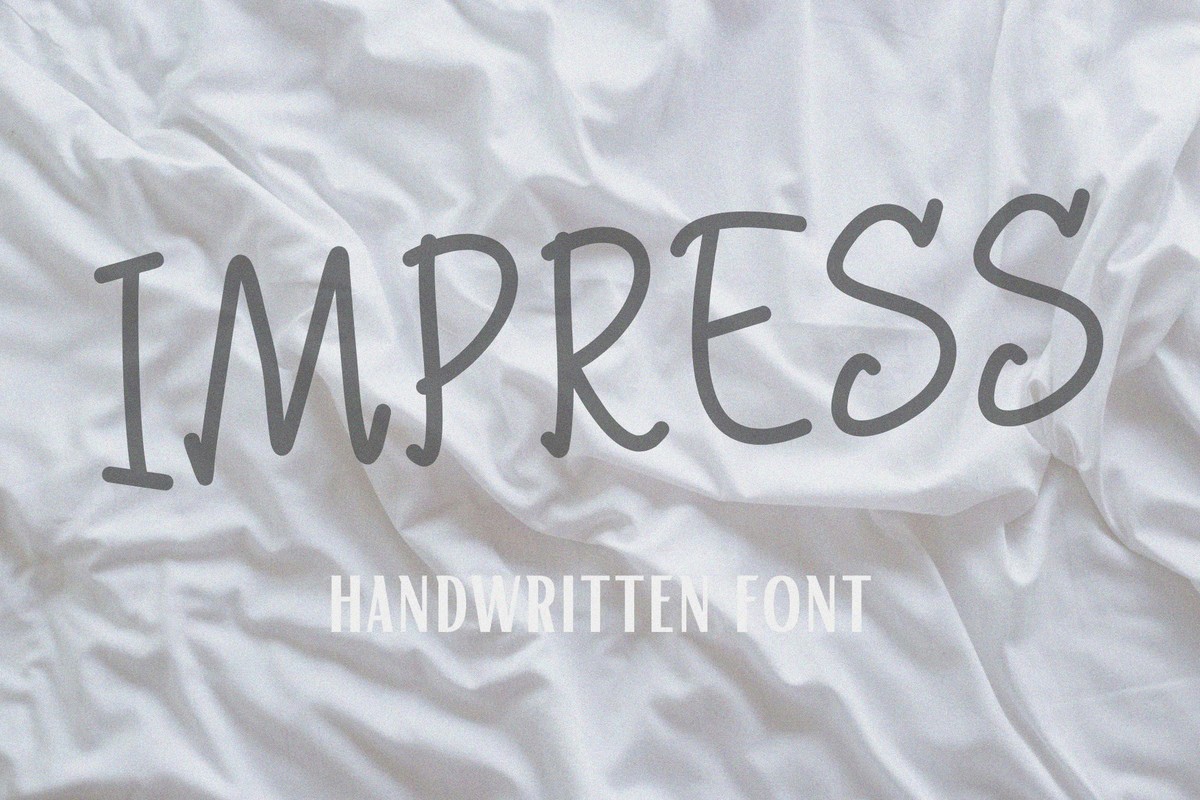 Impress Font