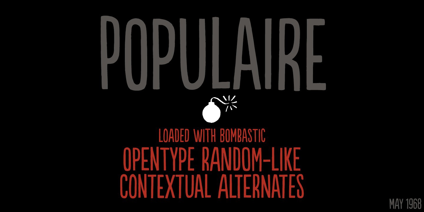 Populaire Font