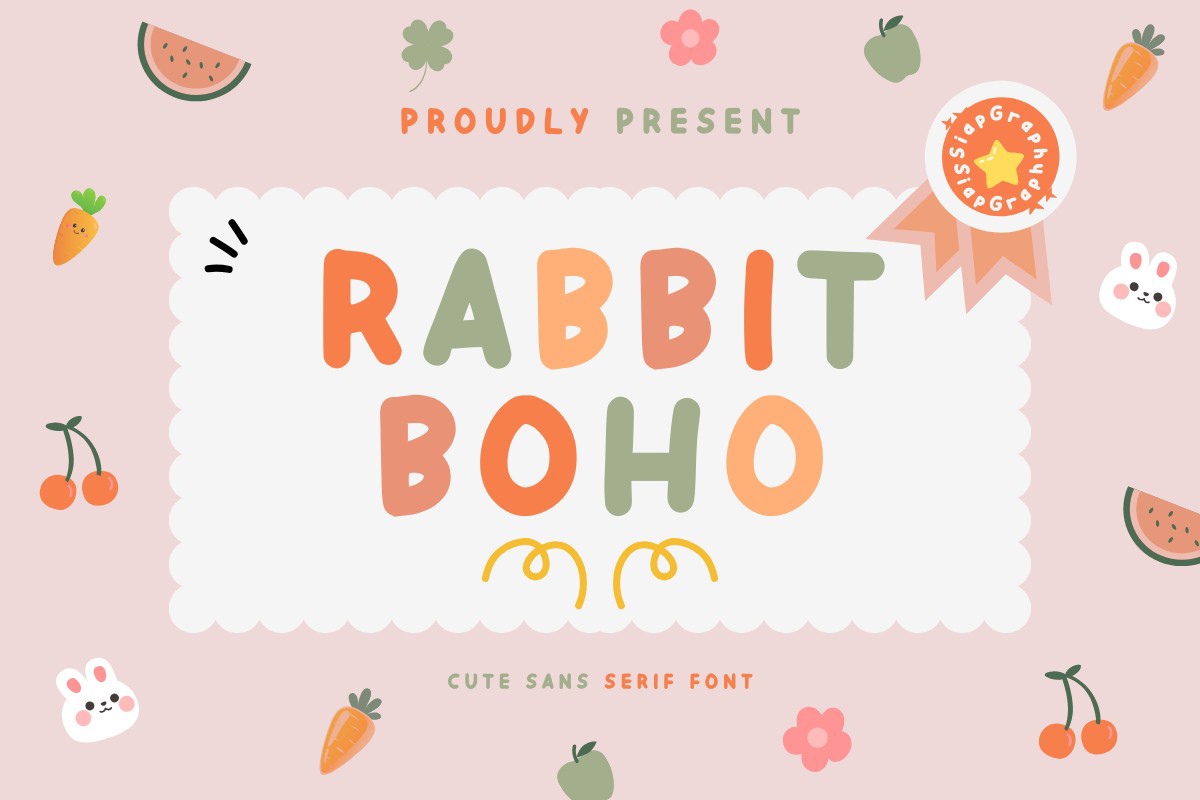 Rabbit Boho Font