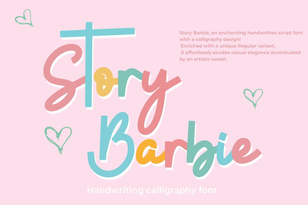 Story Barbie Font