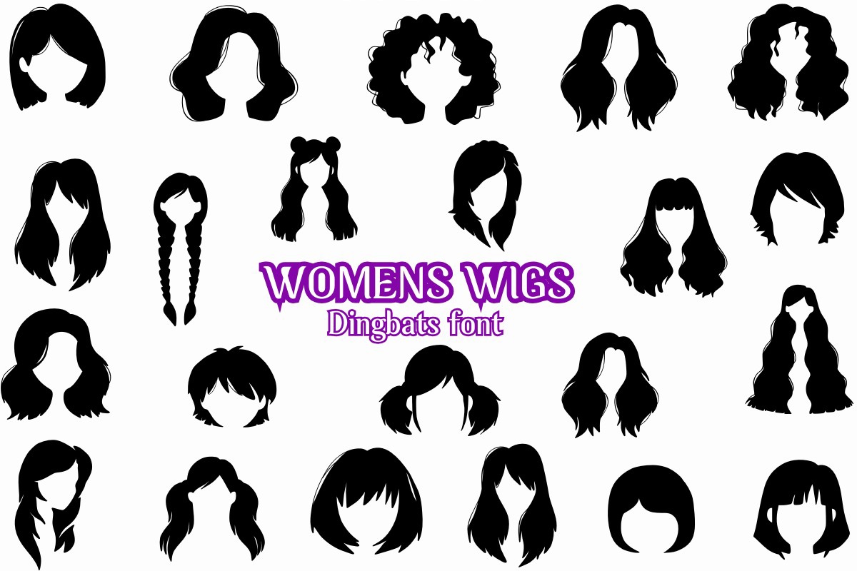 Women’s Wigs Font