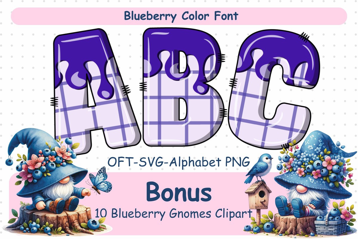 Blueberry Font