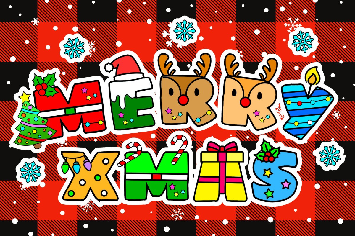 Merry Xmas Font