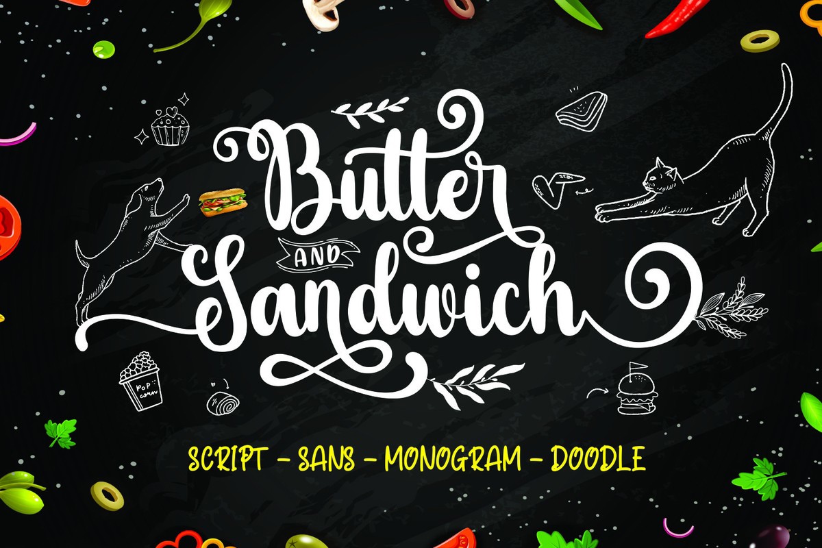 Butter Sandwich Font