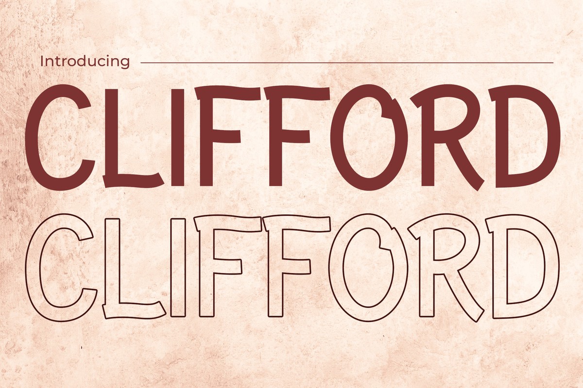 Clifford Font