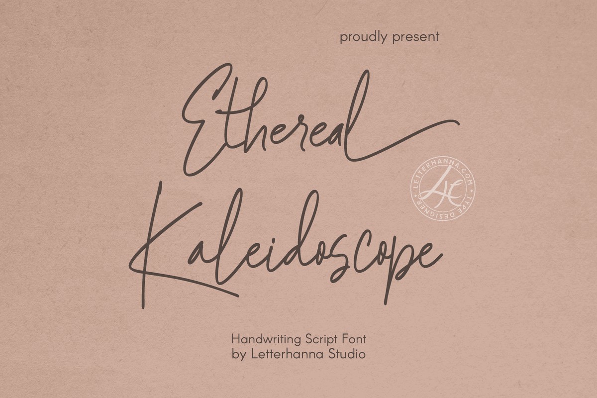 Ethereal Kaleidoscope Font