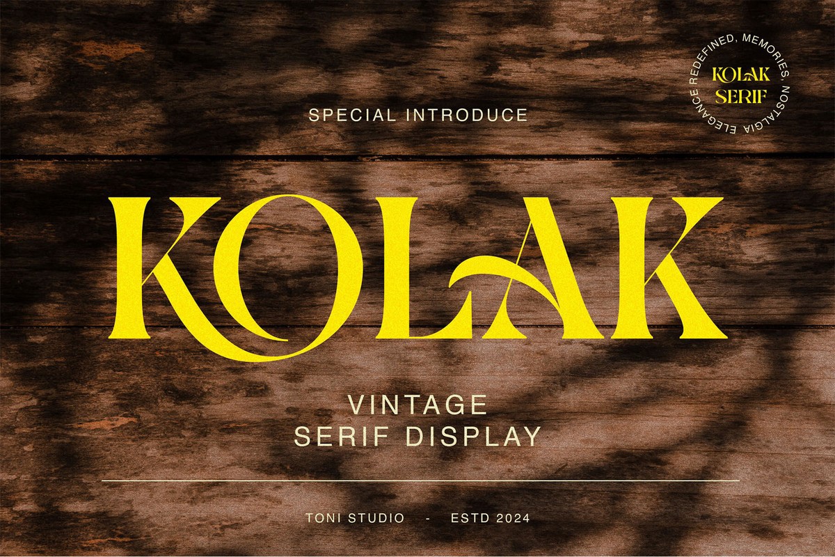 Kolak Font