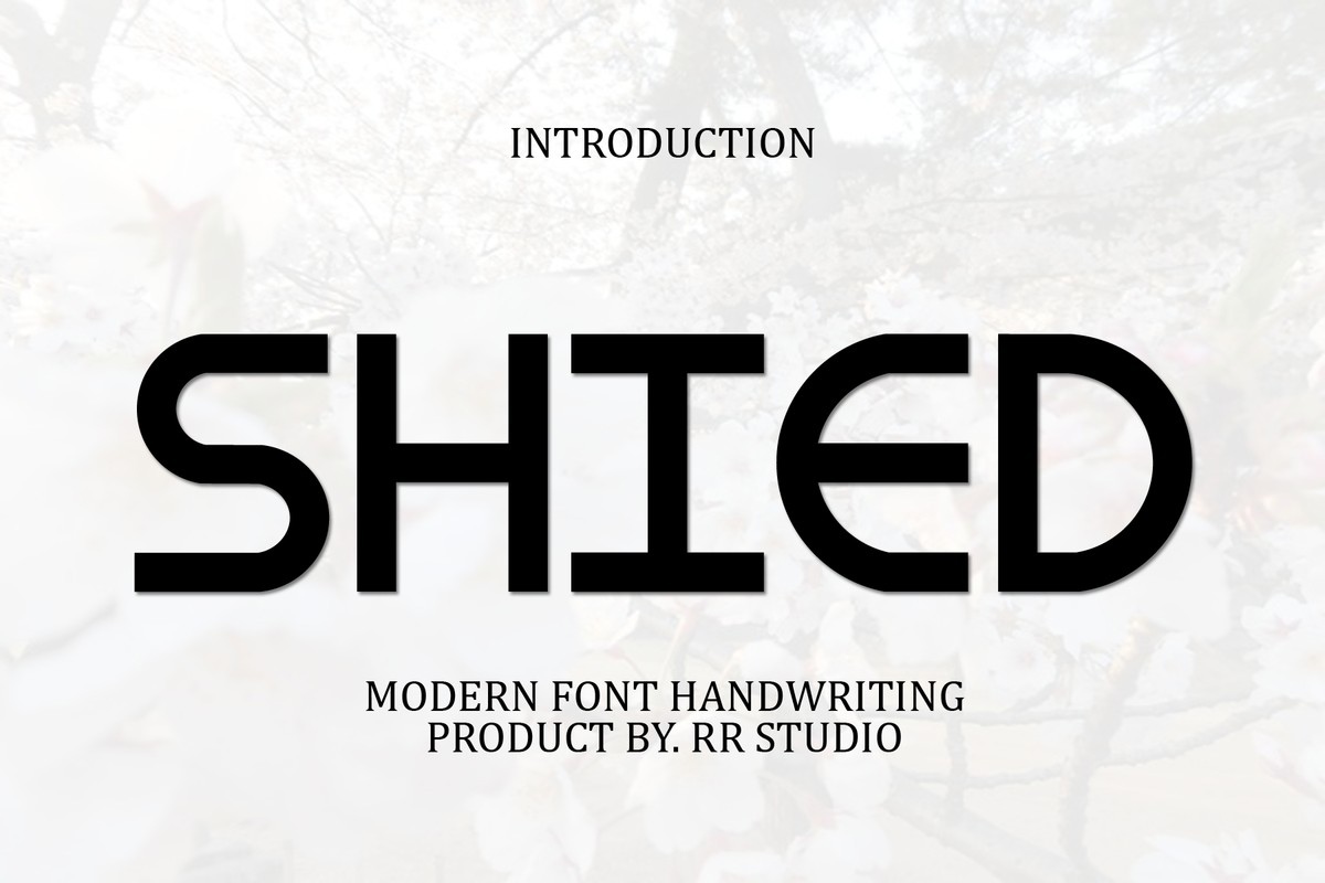 Shied Font