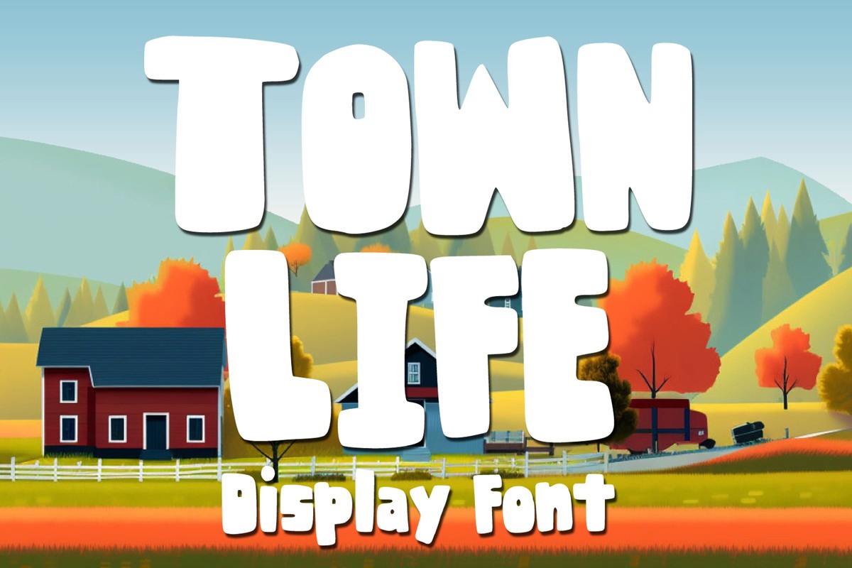 Town Life Font