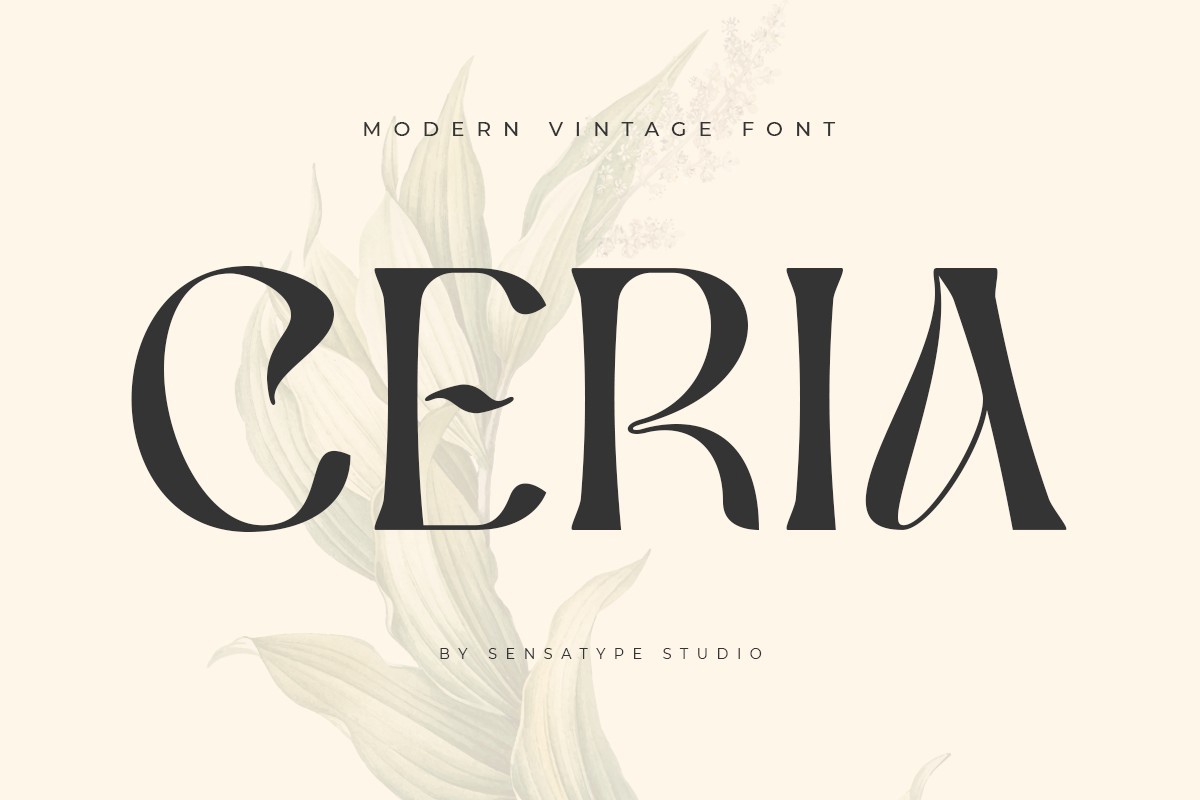 Ceria Font