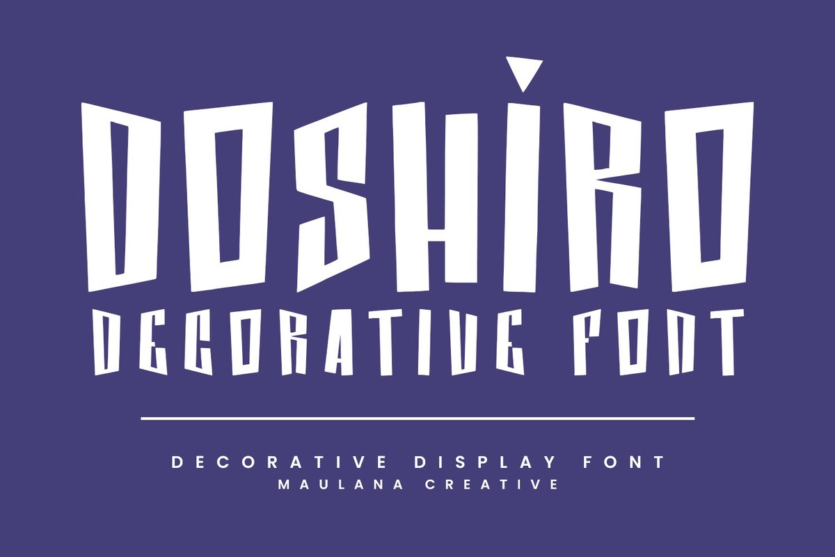 Doshiro Font