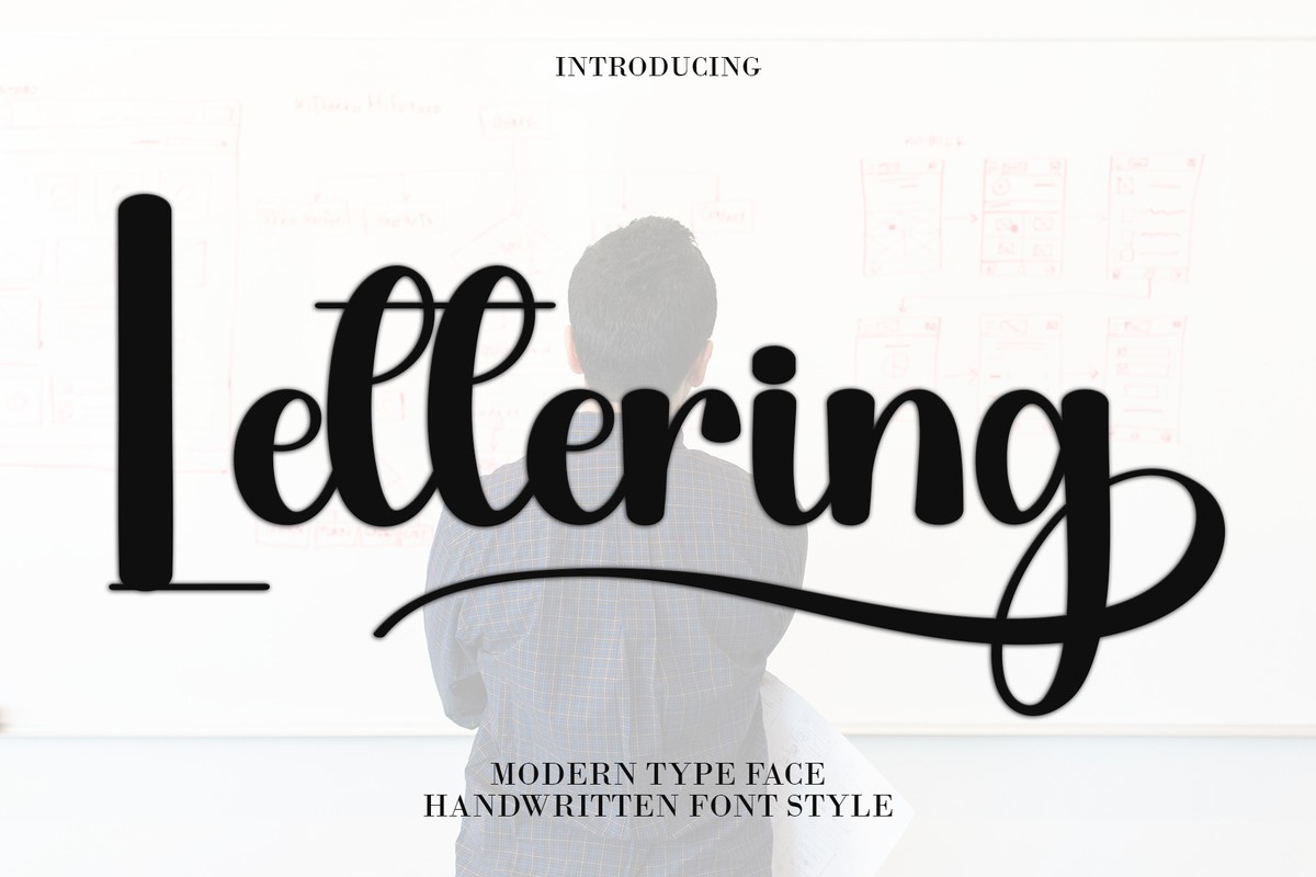 Lettering Font