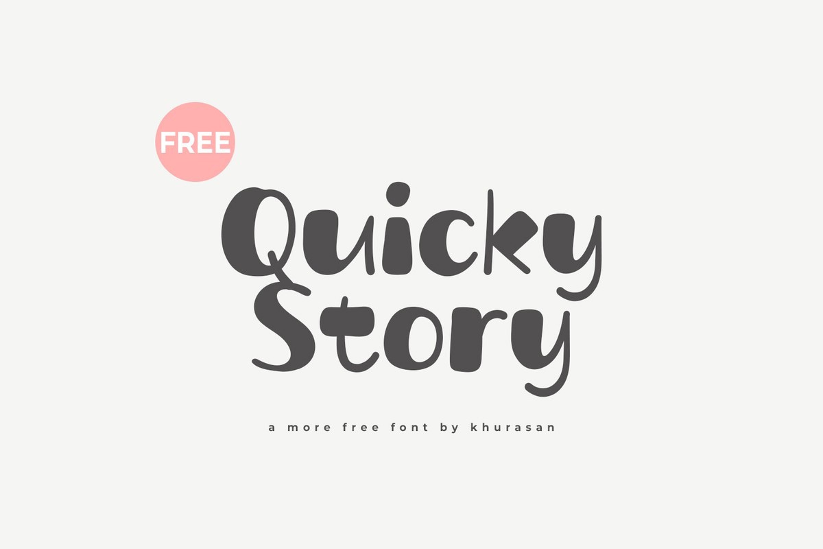 Quicky Story Font