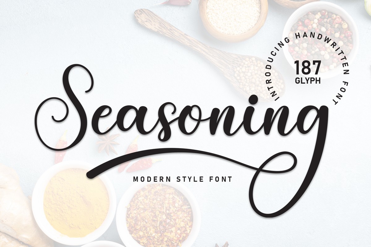 Seasoning Font