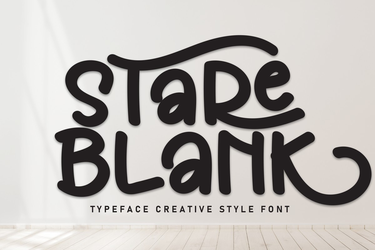 Stare Blank Font